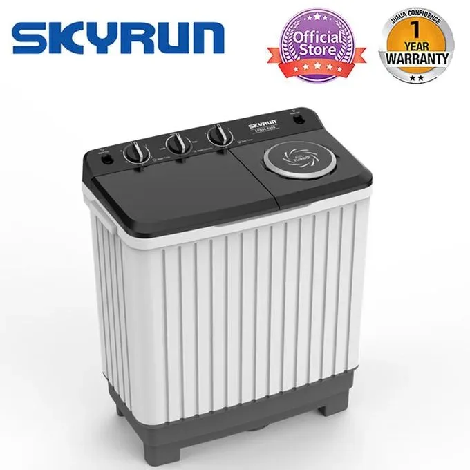 Skyrun 7kg Twin Tub Semi-automatic Washing Machine (SPB80-E05S)