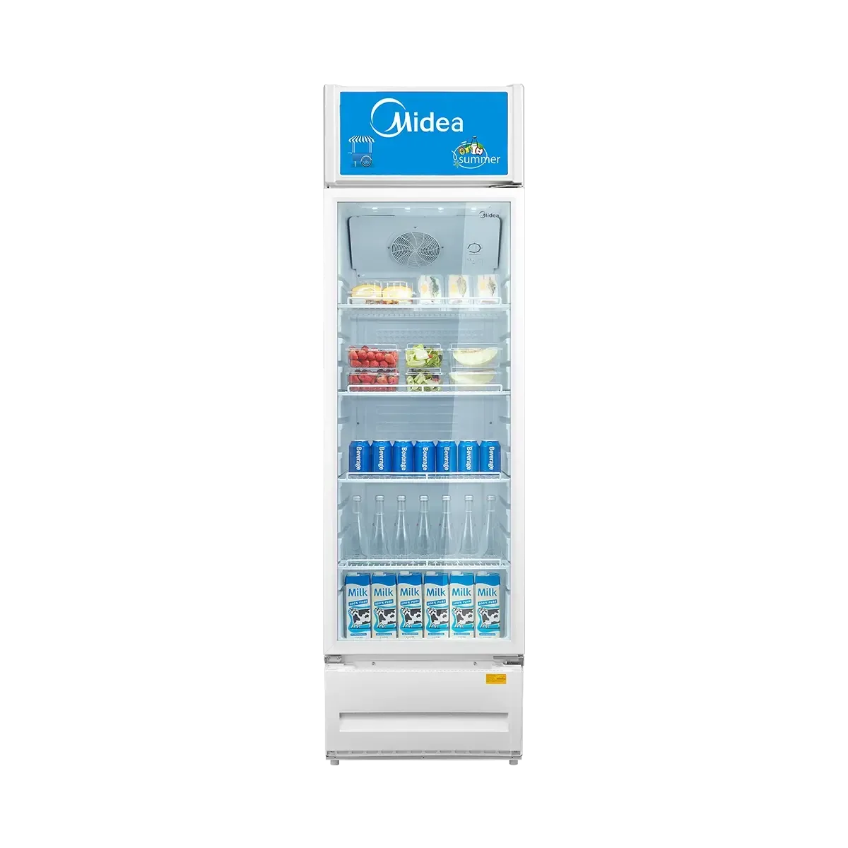 Midea Display Fridge 211 Ltrs MDRZ432FZG21